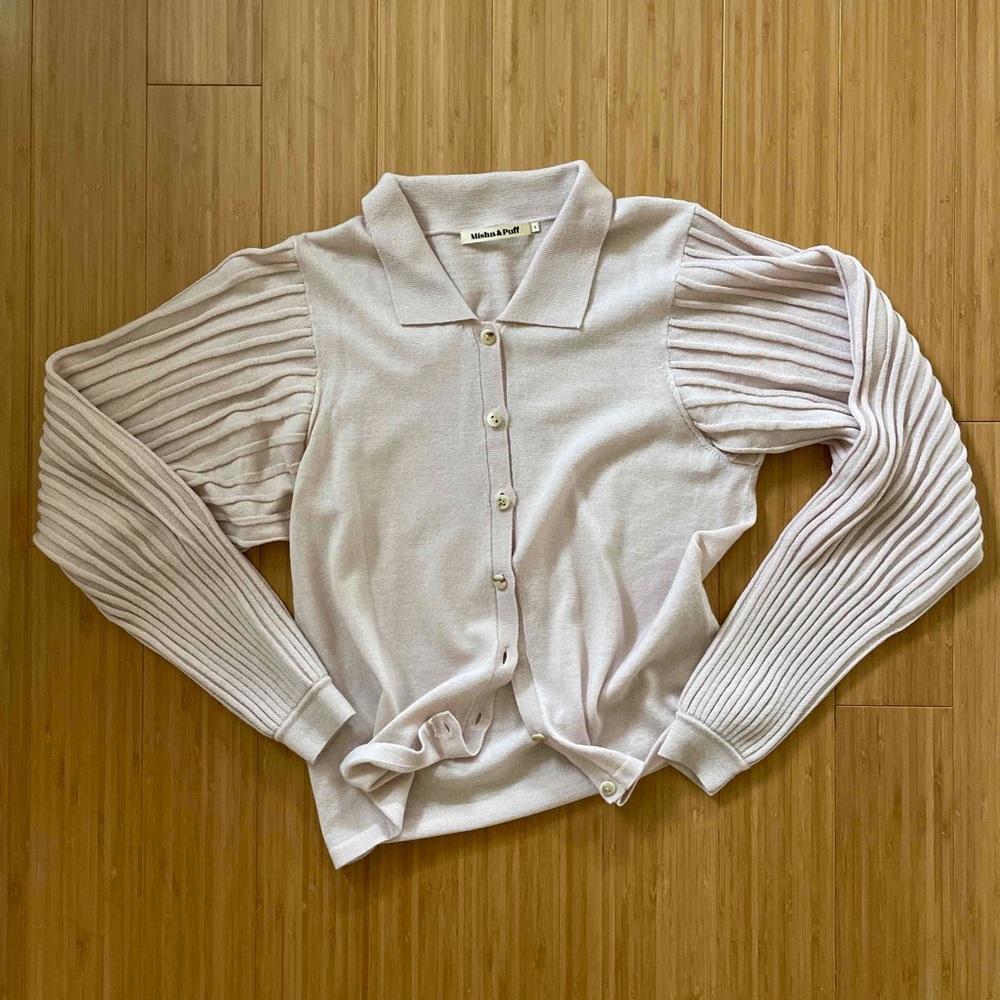 SOLD Eleanor merino blouse